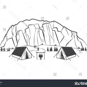 300x300 Set Of Isolated Rocky Mountain Peaks Or Hills Vector Wallkeeper