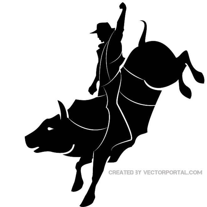 660x660 Rodeo Vector Image