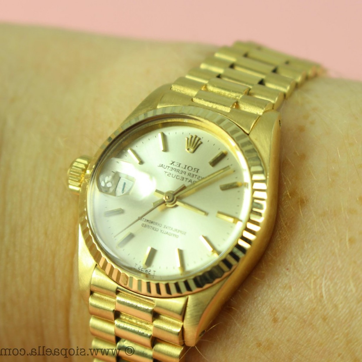 Rolex K Yellow Gold Oyster Perpetual Datejust Ladies Watch Soidergi 1228x1228 Rolex K Yellow Gold Oyster Perpetual Datejust Ladies Watch Soidergi