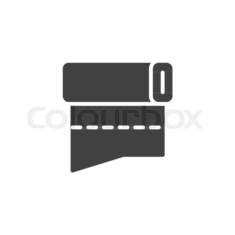 800x800 Fabric Roll Vector Icon Filled Flat Stock Vector Colourbox