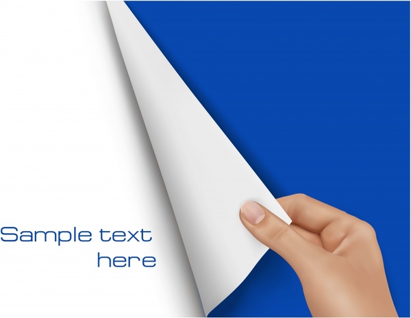 600x464 Opened Blank Paper Roll Vector Free Vector In Encapsulated