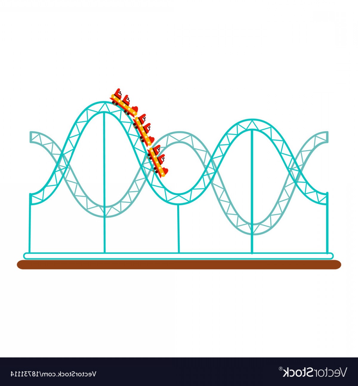 1200x1296 Roller Coaster Rollercoaster Amusement Park Ride Vector Cultracing