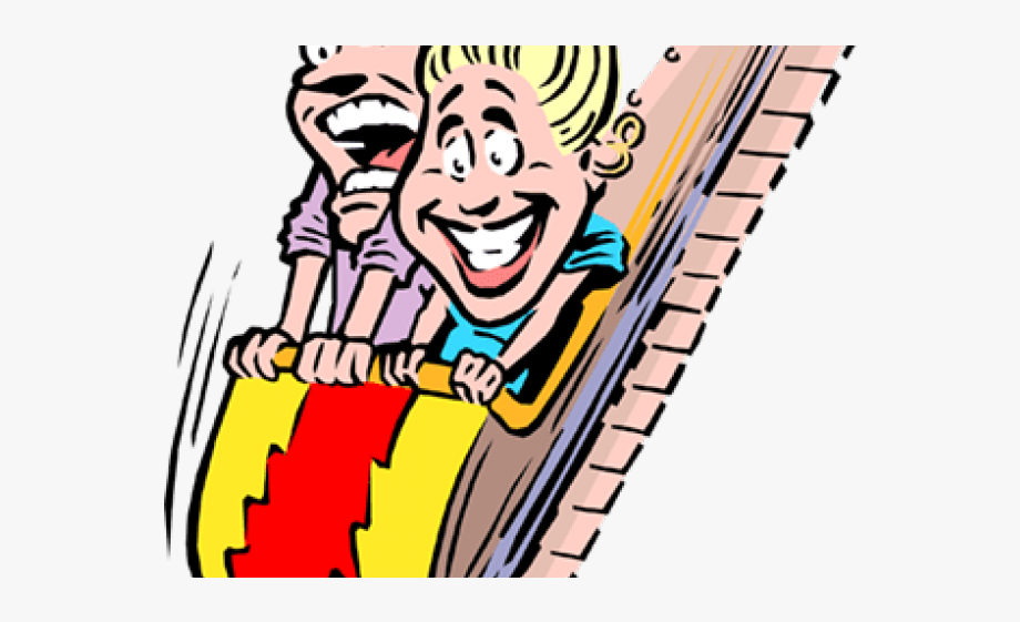 920x561 Cartoon Clipart Roller Coaster