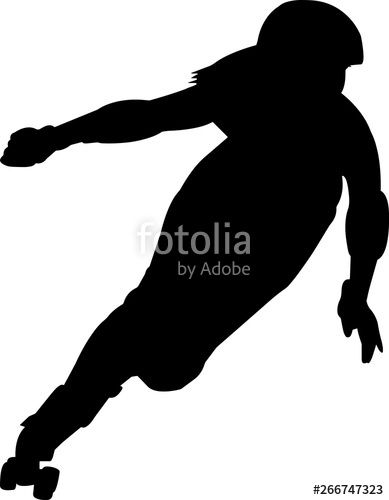 Roller Derby Isolated Vector Silhouette Stock Image And Royalty 389x500 Roller Derby Isolated Vector Silhouette Stock Image And Royalty