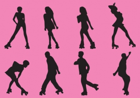 Roller Derby Free Vector Graphic Art Free Download 285x200 Roller Derby Free Vector Graphic Art Free Download