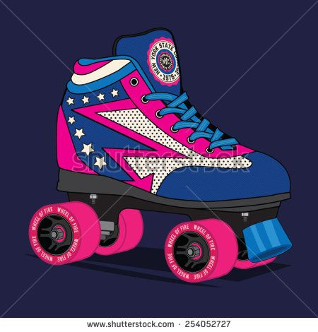 Roller Skate New York Typography, T Shirt Graphics, Vectors 450x470 Roller Skate New York Typography, T Shirt Graphics, Vectors