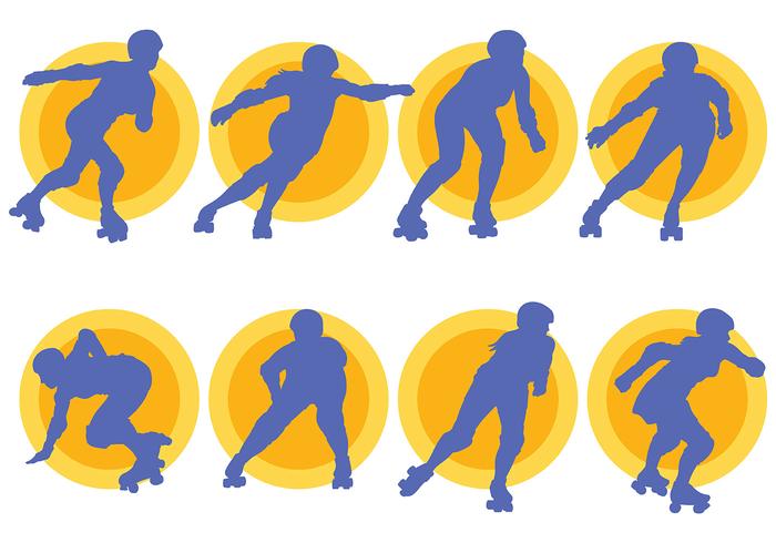 Free Roller Derby Icons Vector 700x490 Free Roller Derby Icons Vector