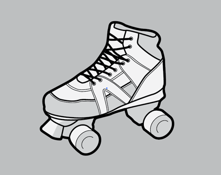 Roller Skate Vector