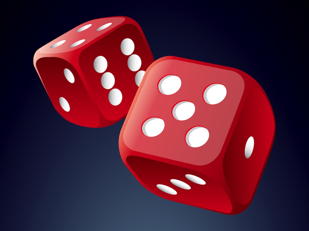 Rolling Dice Vector Art Graphics 1024x767 Rolling Dice Vector Art Graphics