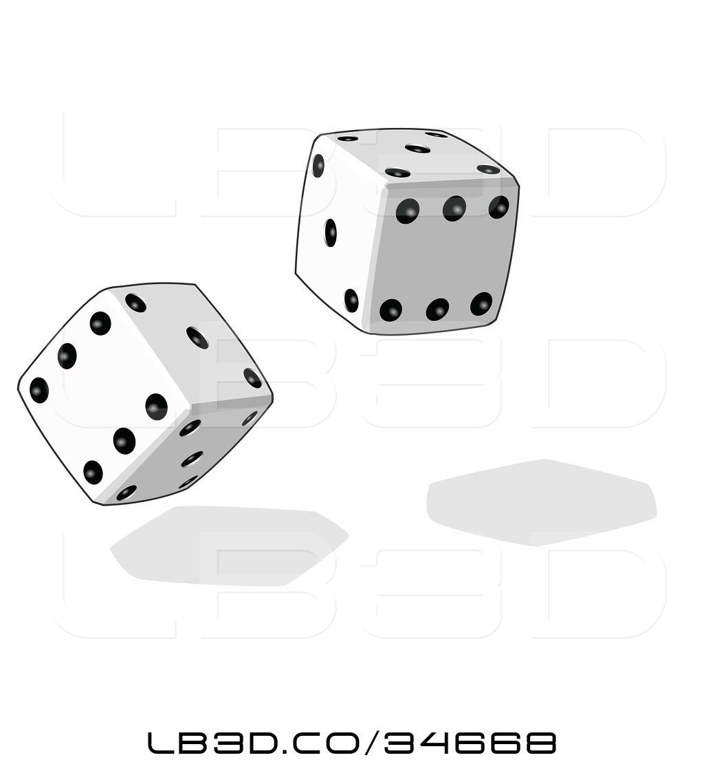 Vector Illustration Of Rolling Game And Casino Dice 1024x1124 Vector Illustration Of Rolling Game And Casino Dice