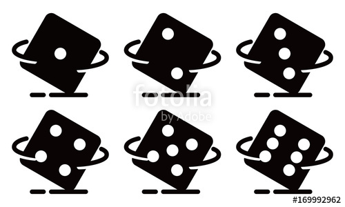 Rolling Dice, Vector Stock Image And Royalty Free Vector 500x300 Rolling Dice, Vector Stock Image And Royalty Free Vector