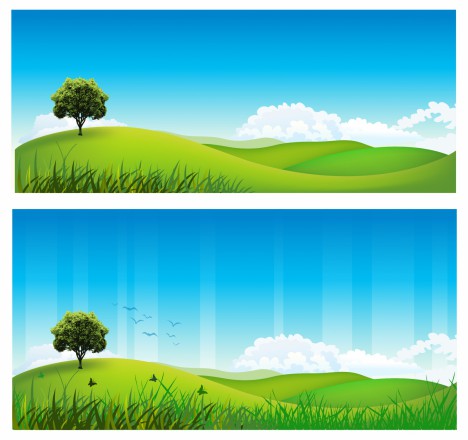 468x440 Rolling Hills Vectors Stock In Format For Free Download