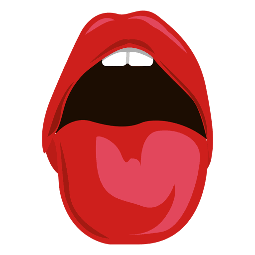 512x512 Tongue Clipart