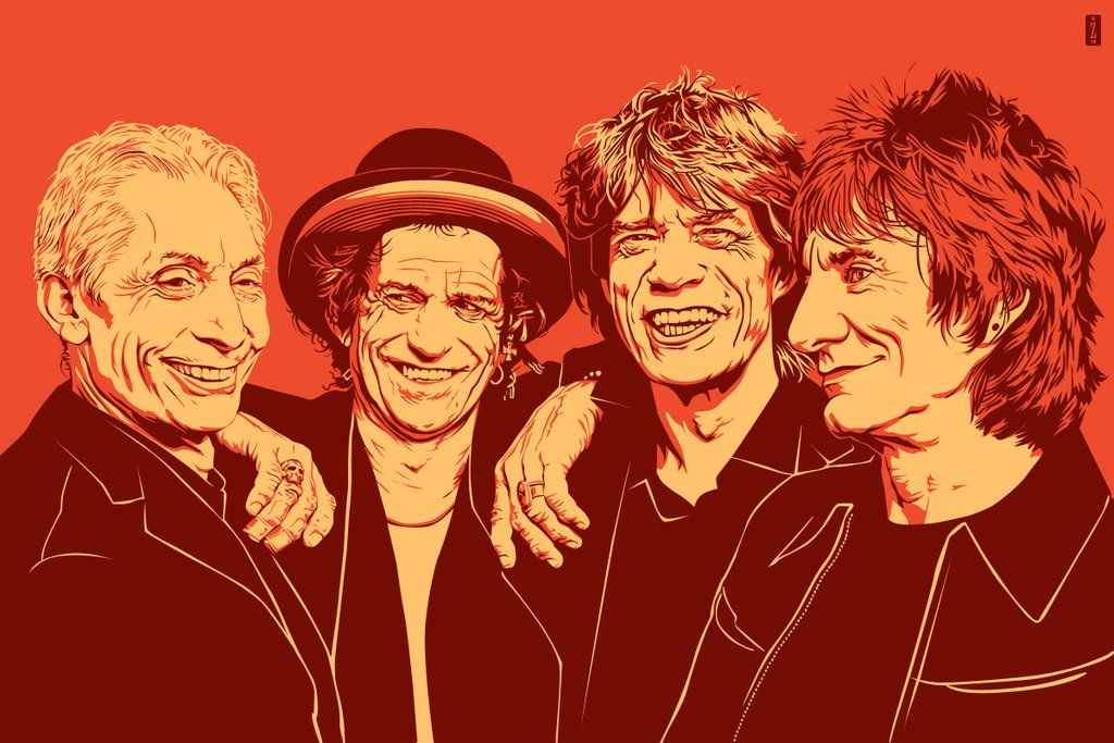 Rolling Stones Art Wallpapers Rolling Stones Y The Beatles 1024x683 Rolling Stones Art Wallpapers Rolling Stones Y The Beatles