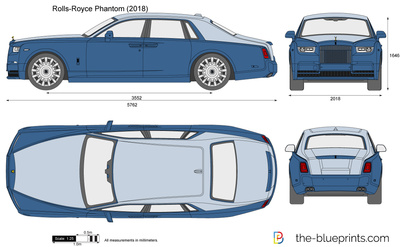 400x247 Rolls Royce Phantom Vector Drawing