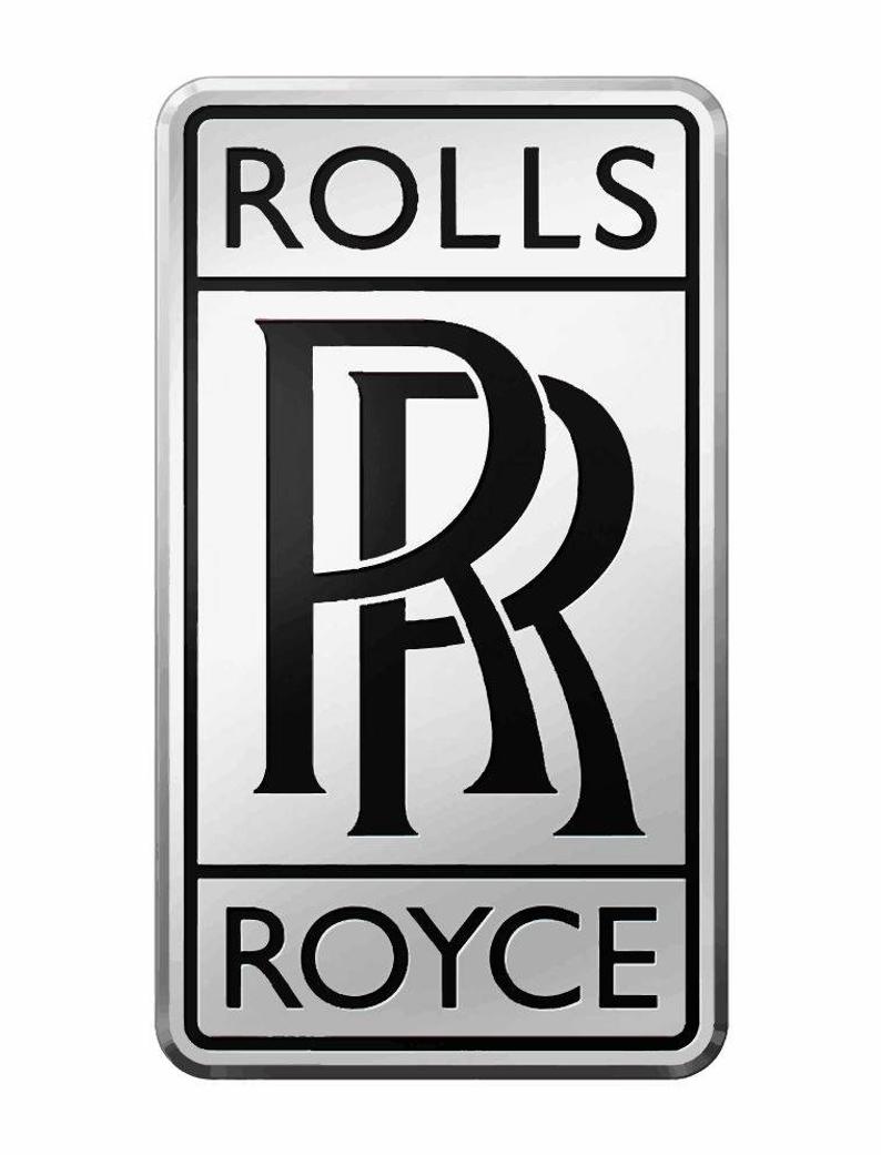794x1041 Rolls Royce Rr Car Logo Emblem Vector Vectorized Print Ultra Etsy