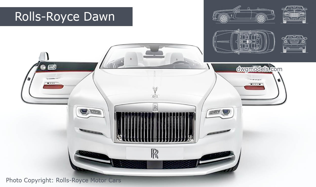 Rolls royce чертеж