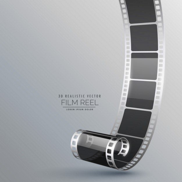 626x626 Realistic Film Roll Vector Free Download