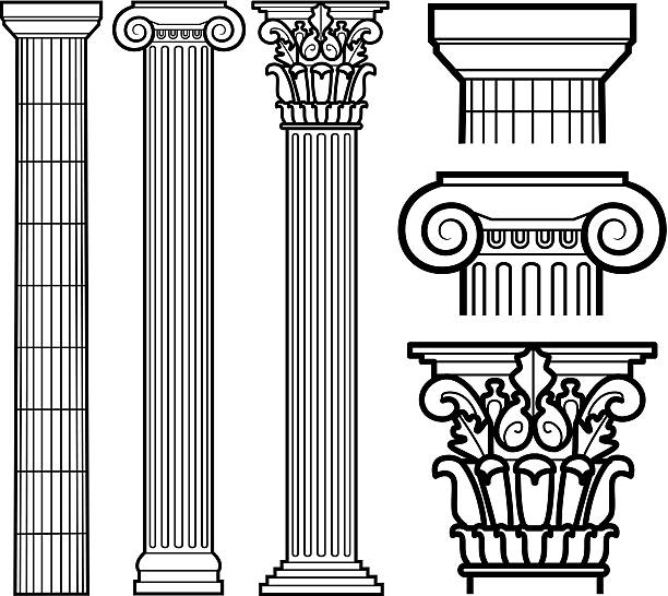 Roman Column Clipart 612x546 Roman Column Clipart