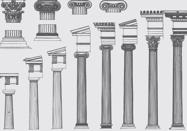 Roman Pillar Evolution Free Vector Download Cannypic 632x443 Roman Pillar Evolution Free Vector Download Cannypic