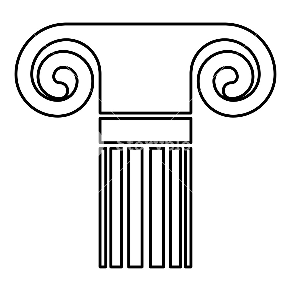 Column Ancient Style Antique Classical Column Architecture Element 1000x1000 Column Ancient Style Antique Classical Column Architecture Element