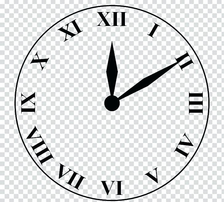 Roman Numeral Clock Face Vector At