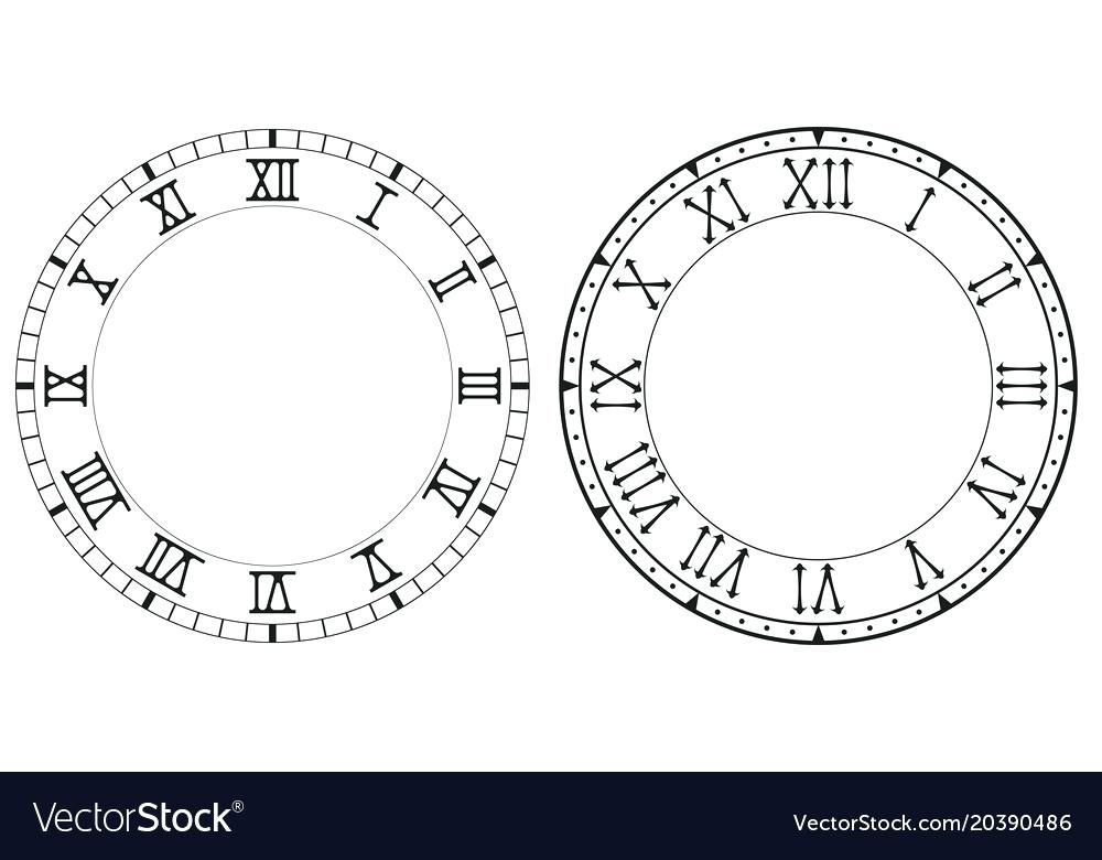 Roman Numerals Vector At Collection Of Roman Numerals Vector Free For Personal Use 4492