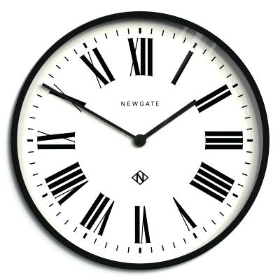 Roman Numeral Clock Modern Classic Black Wall Large Numbers Vector 400x400 Roman Numeral Clock Modern Classic Black Wall Large Numbers Vector