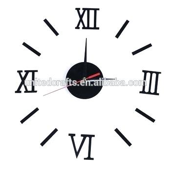 Wall Clock Stylized Roman Numeral Transitional Clocks 350x350 Wall Clock Stylized Roman Numeral Transitional Clocks