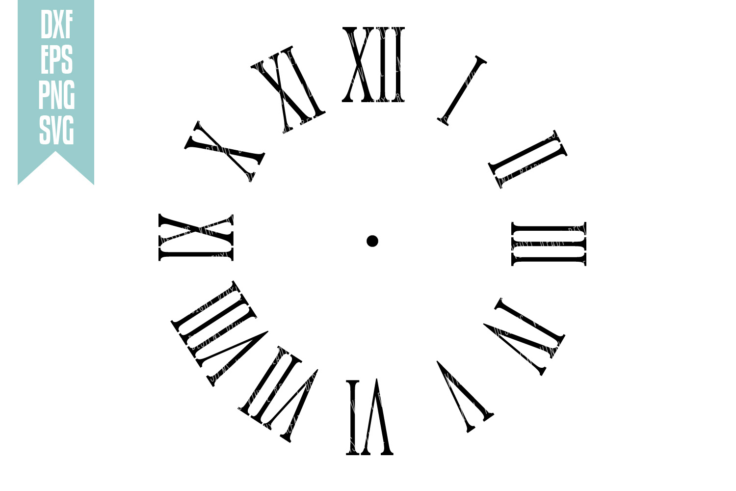 Clock Numbers 1500x1000 Clock Numbers