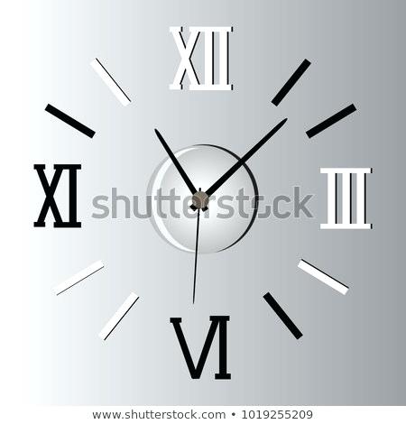 Roman Numeral Clock Vector Illustration Elegant Wall Flat Design 450x470 Roman Numeral Clock Vector Illustration Elegant Wall Flat Design
