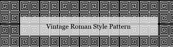 Vintage Roman Vector And Photoshop Pattern Vector Patterns 603x164 Vintage Roman Vector And Photoshop Pattern Vector Patterns