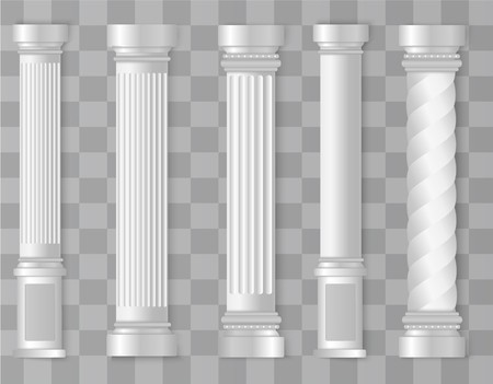 450x351 Antique White Columns Roman Column, Greek Pillar Ancient