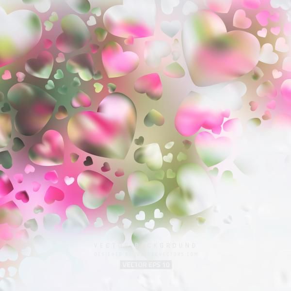 Romantic Background Vector