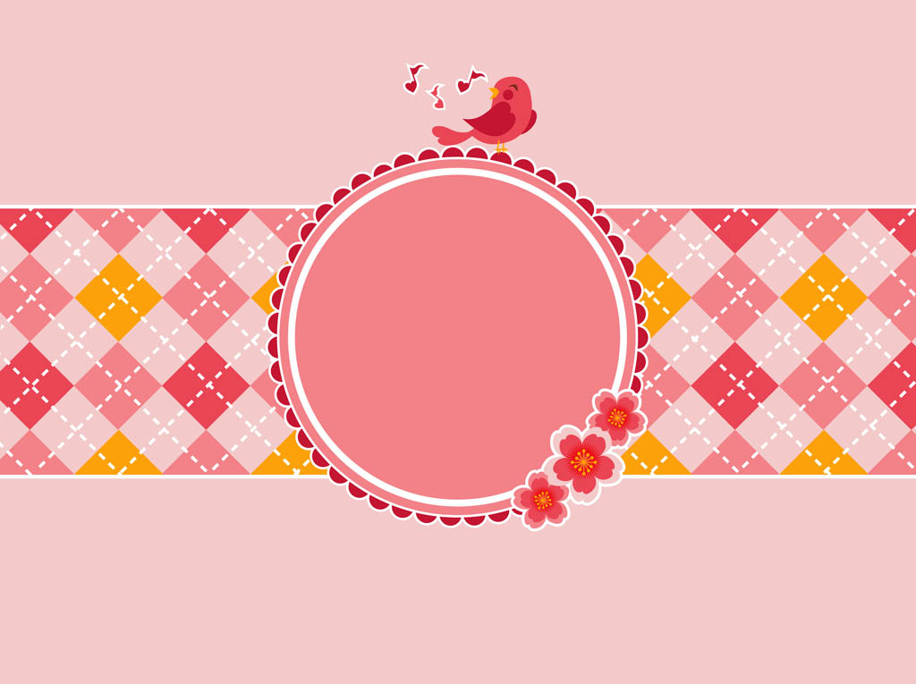 Romantic Bird Background Vector Art Graphics 1024x765 Romantic Bird Background Vector Art Graphics