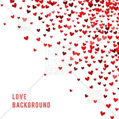 Romantic Background Spray Red Hearts Vector Image Of Backgrounds 400x400 Romantic Background Spray Red Hearts Vector Image Of Backgrounds