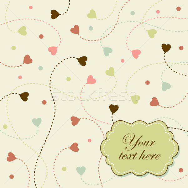 Romantic Background Vector Illustration Alevtina Karro 600x600 Romantic Background Vector Illustration Alevtina Karro