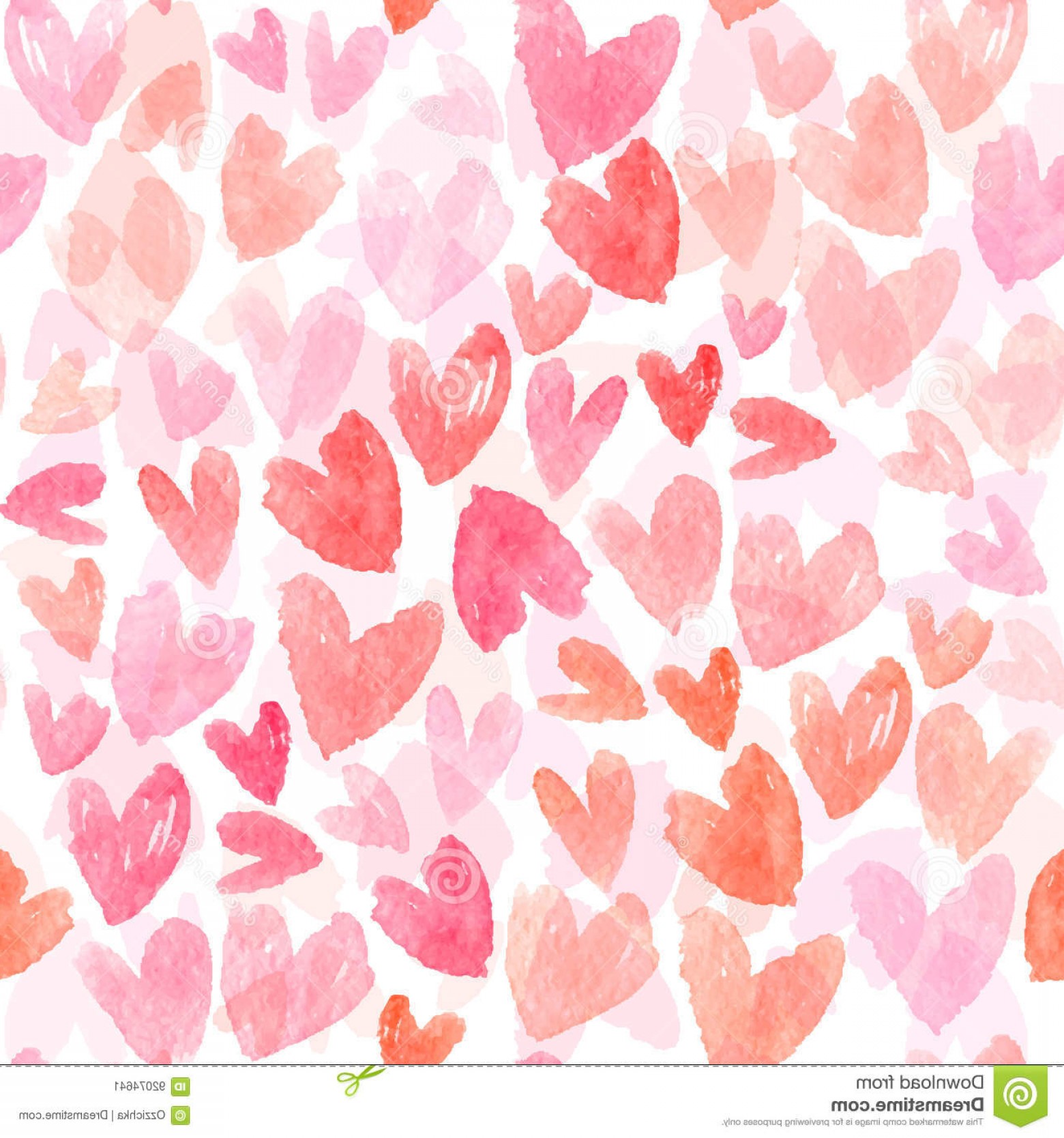 Stock Illustration Seamless Vector Pattern Hand Drawn Watercolor 1560x1668 Stock Illustration Seamless Vector Pattern Hand Drawn Watercolor