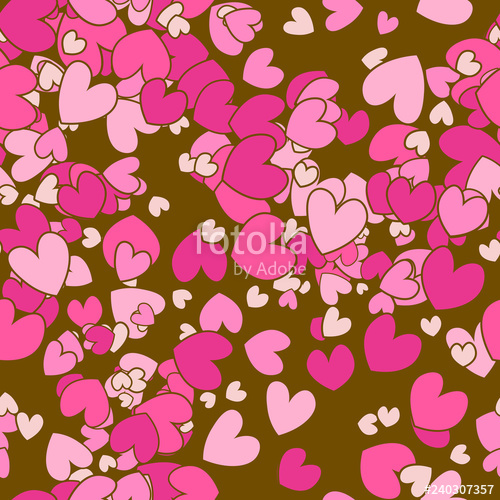 Doodle Heart Abstract Pastel Seamless Pattern Pink Romantic 500x500 Doodle Heart Abstract Pastel Seamless Pattern Pink Romantic