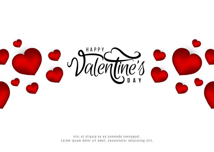Happy Valentine's Day Romantic Background 689x490 Happy Valentine's Day Romantic Background