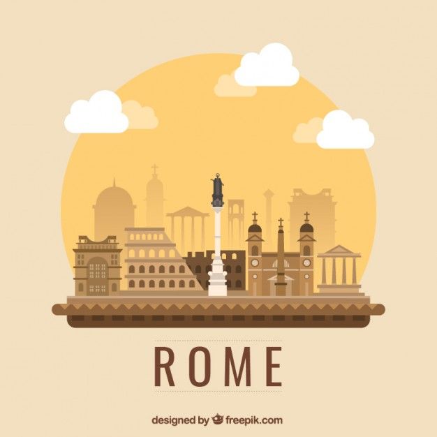 Rome Illustration I Free Vector Free Printables 626x626 Rome Illustration I Free Vector Free Printables