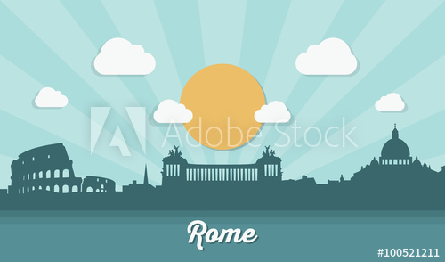 Rome Skyline 500x294 Rome Skyline