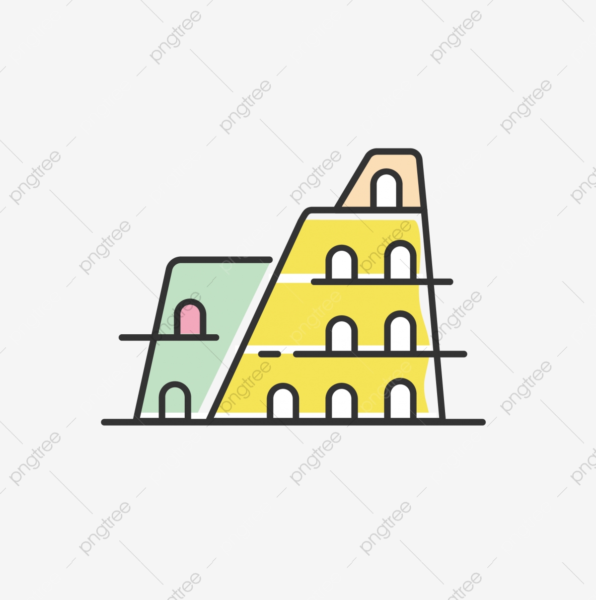 Rome Vector Illustration, House, City, Building Png And Vector 1200x1208 Rome Vector Illustration, House, City, Building Png And Vector