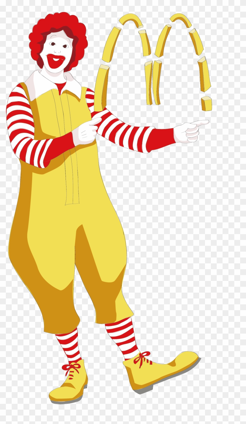 840x1449 Ronald Mcdonald Mcdonalds French Fries Fast Food