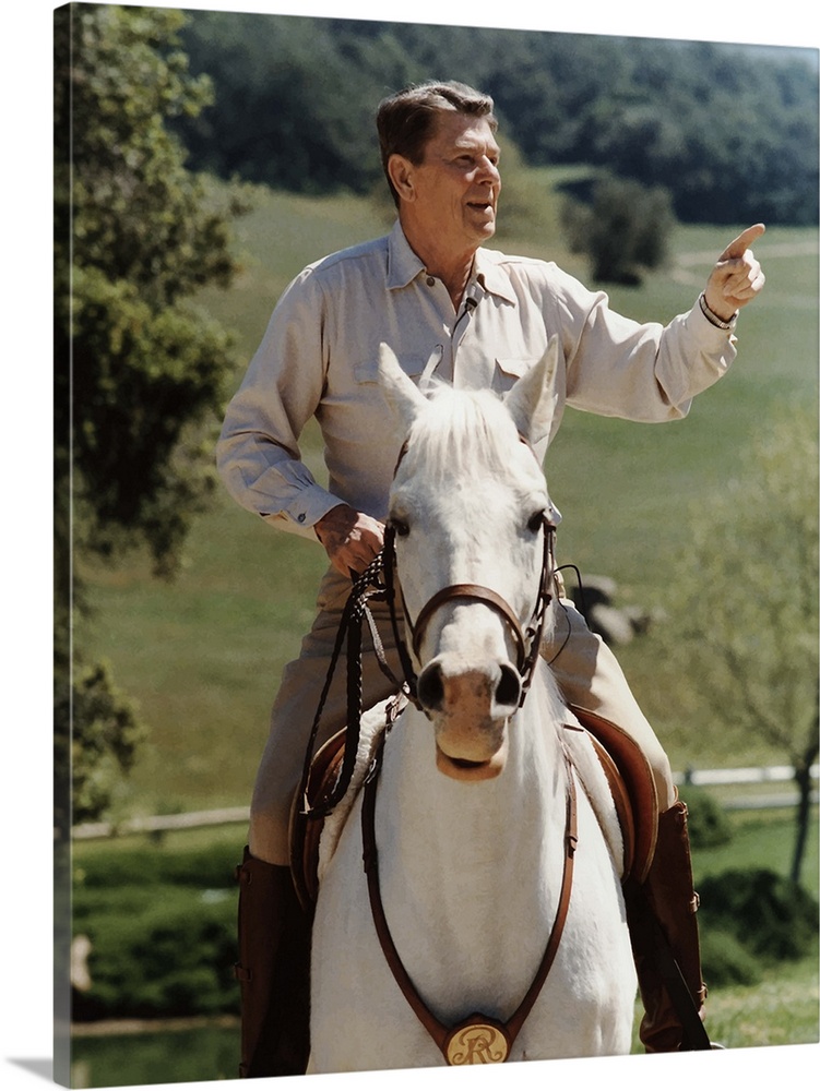 Digitally Restored Vector Photo Of President Ronald Reagan 751x1000 Digitally Restored Vector Photo Of President Ronald Reagan