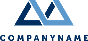 300x142 Letter M Roof Logo Vector