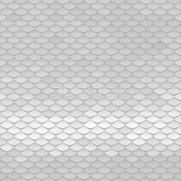 600x600 White Texture Abstract Scale Pattern Roof Tiles Background