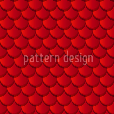 400x400 Clay Roof Tiles Seamless Vector Pattern