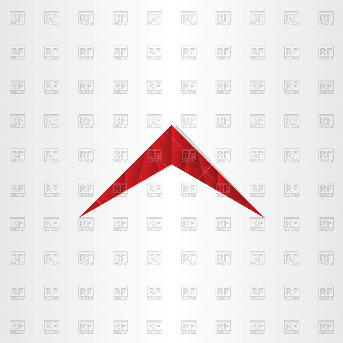 1200x1200 House Polygon Red Roof Icon Vector Image Of Icons And Emblems