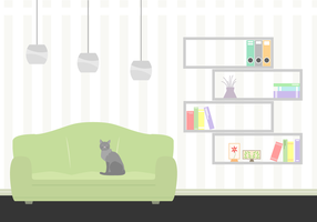 286x200 Living Room Free Vector Art